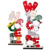 Επιτραπέζιο Διακοσμητικό Ξύλινο Welcome 20x8.5cm Xmasfest 1134248