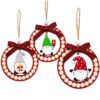Στεφανάκι Ξύλινο Κρεμαστό ø11.5cm Xmasfest 1134253