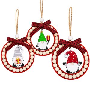 Στεφανάκι Ξύλινο Κρεμαστό ø11.5cm Xmasfest 1134253
