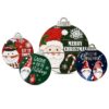 Διακοσμητικό Ξύλινο Μπάλα Γίγας 31x26cm Xmasfest 1134278