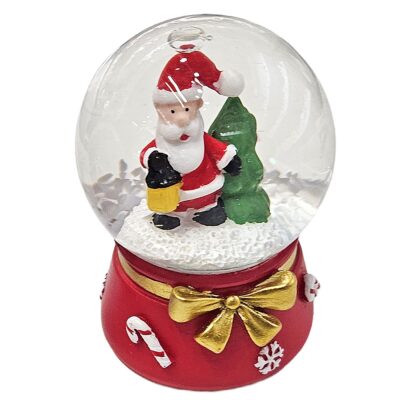 Χιονόμπαλα Άγιος ø4,5cm ø4,5x6,5cm Xmasfest 113521