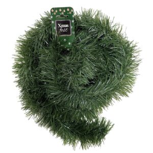 Γιρλάντα Πράσινη Tinsel ø:9cm Y:2m Xmasfest 113569